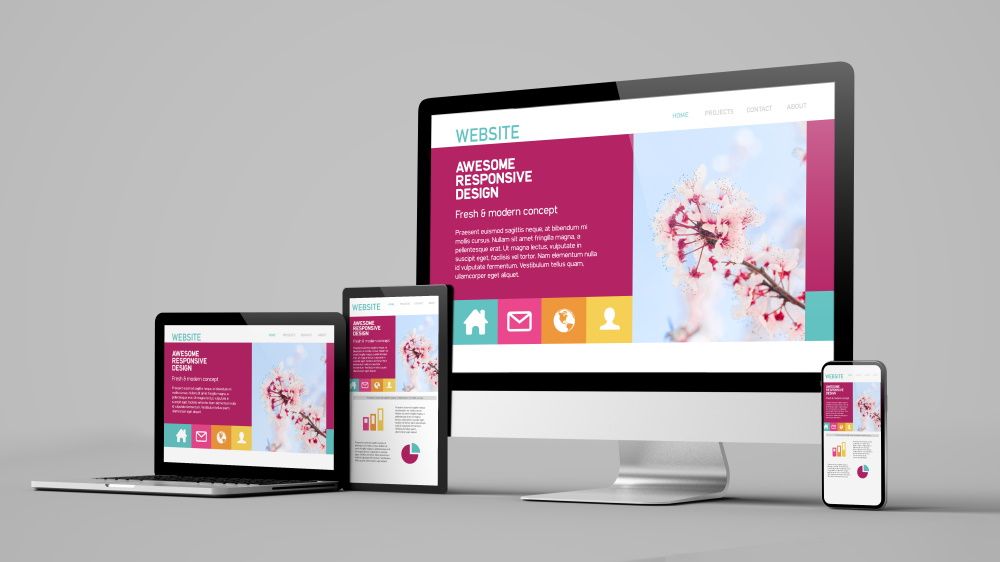 site web responsive design